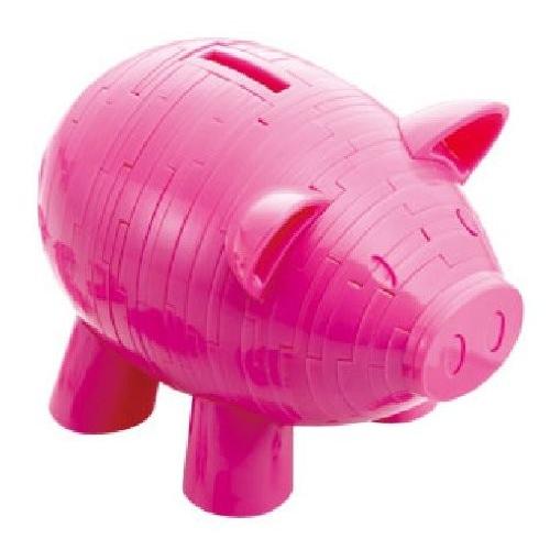 大流行中 クリスタルパズル ピギーバンクパズル ピンク 宅送 Esiba Tg