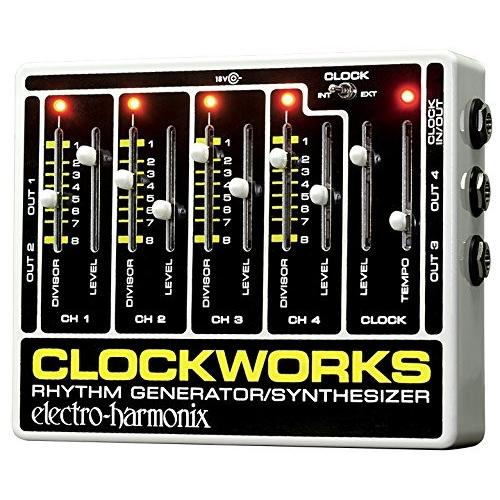完売 Electro Harmonix エレクトロハーモニクス リズムジェネレーター シンセサイザー Clockworks 国内正規品 肌触りがいい Cepici Ci