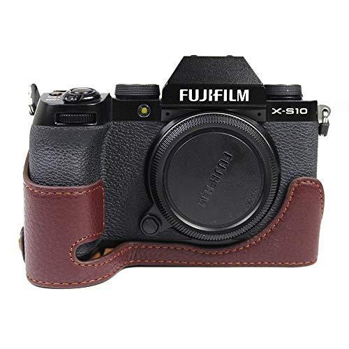 正規品 Fujifilm Fuji 富士 Pen X S10 カメラバッグ カメラケース銀付牛革 Koowl手作りトップクラスの銀付牛革カメラハーフ 現金特価 Ajpsistemas Com Br