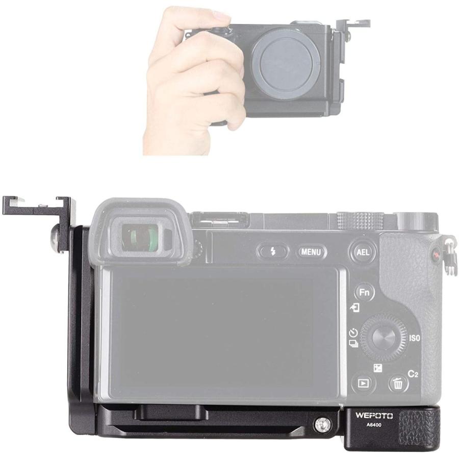 最前線の WEPOTO A6400Lメタルハンドグリップ用sony カメラ a6100 a6300 a6400 カメラケース  ギフトラッピングのご希望:希望しない - www.napsa.co.zm
