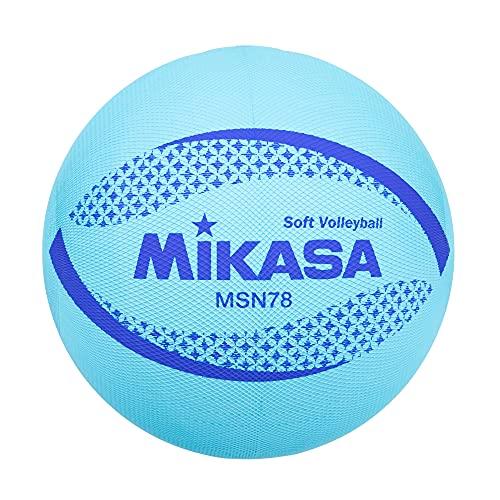 数量は多 未使用 ミカサ MIKASA カラーソフトバレーボール 円周78cm 検定球 ブルー MSN78-BL 並行輸入品 kiffingish.com kiffingish.com