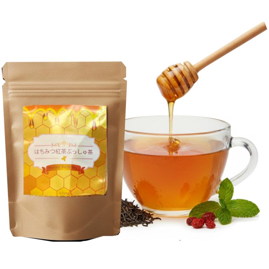 はちみつ紅茶 キャンドルブッシュ 30包 はちみつ紅茶ぶっしゅ茶 ダイエット茶 天然はちみつパウダー 健康茶 蜂蜜紅茶  送料無料  山茶花園 | 