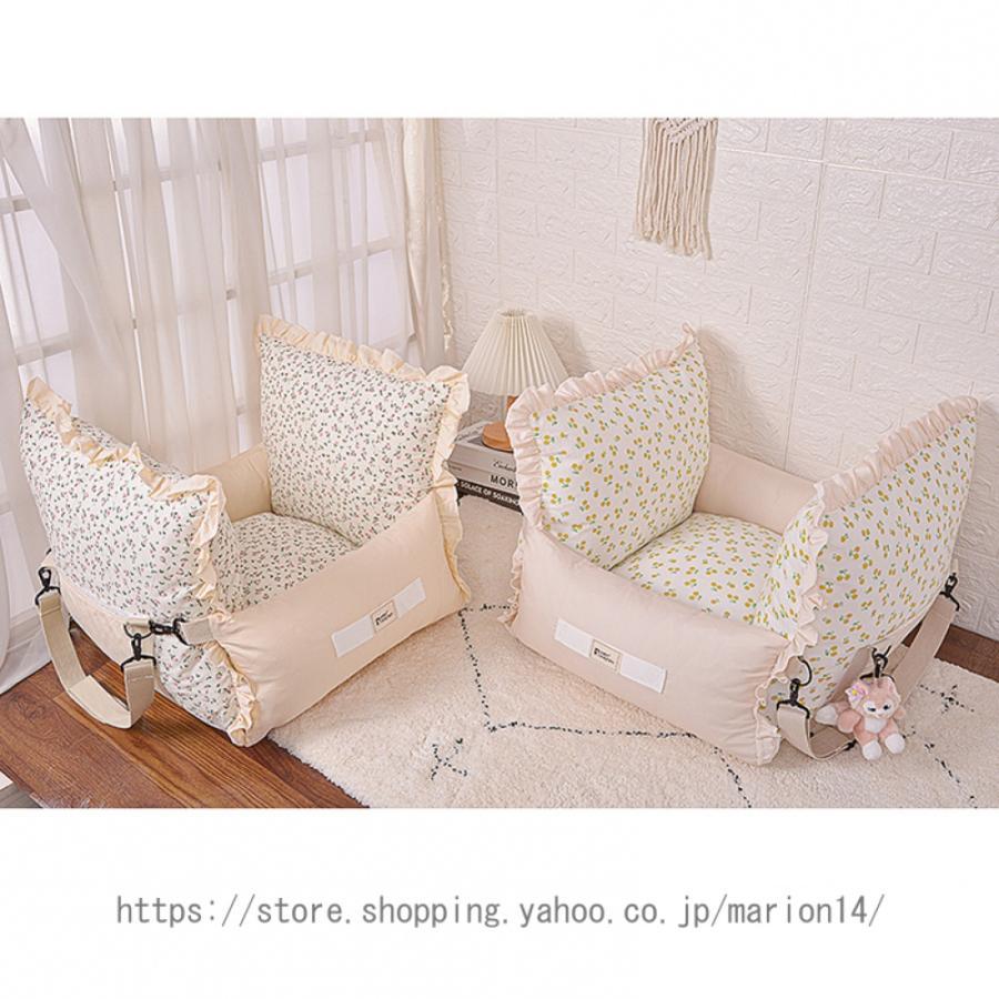 ドライブベッド ペット用 ドライブボックス 車用ペットシート 中小型犬 犬 車 車載用ソファー 飛び出し防止 車酔い防止 ペットクッション 春夏秋冬 柔らかい 