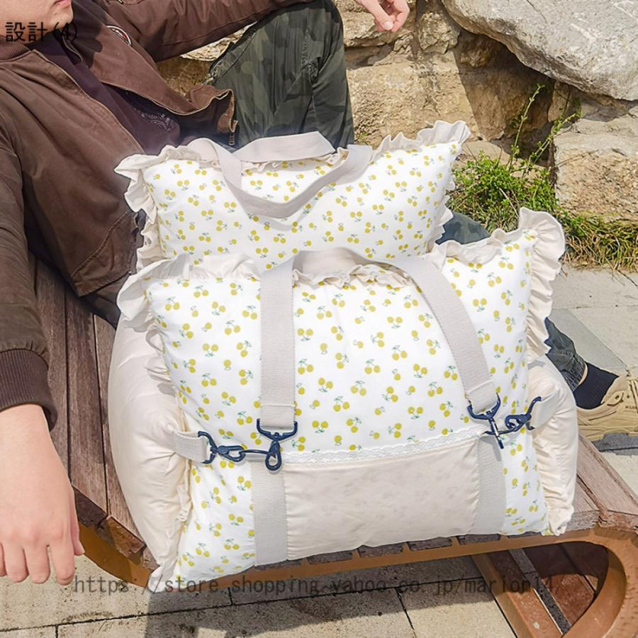 ドライブベッド ペット用 ドライブボックス 車用ペットシート 中小型犬 犬 車 車載用ソファー 飛び出し防止 車酔い防止 ペットクッション 春夏秋冬 柔らかい 