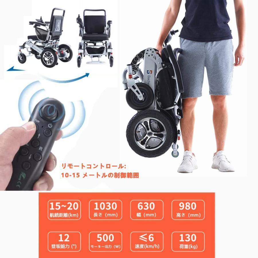ウルトラ！ 電動車椅子 折りたたみ 全自動電動車いす 耐荷重130kg 360°ジョイスティック ポータブルな移動式車椅子 強力ブラシレスモーター あらゆる地形に利用可能です 【EIM1911063103】(68989円)