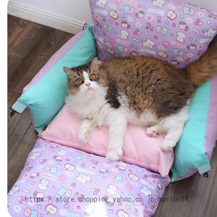 ペット用ドライブベッド 車 ペットシート ペットソファー 犬 中型犬 犬猫クッション ドライブベッド 2way 車用 夏用 ペットベッド ペットソファ ドライブ用品 