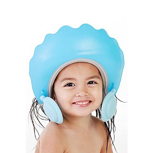 Pithecus シャンプーハット バスグッズ お風呂 赤ちゃん ベビー 子ども 子供 キッズ ブルー Support Zositech Com