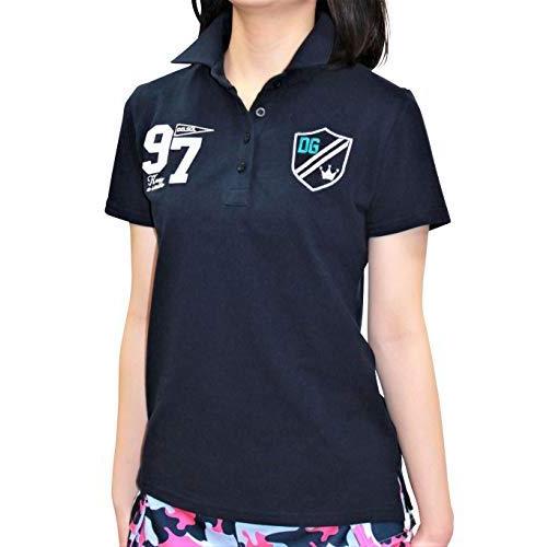 海外ブランド Delsol Golf デルソル レディース ゴルフウェア 大きいサイズ レディース ゴルフ デルソル No 97番半袖鹿の子ポロシャツ 3l Nv 7560 ゴルフ レディースウエア
