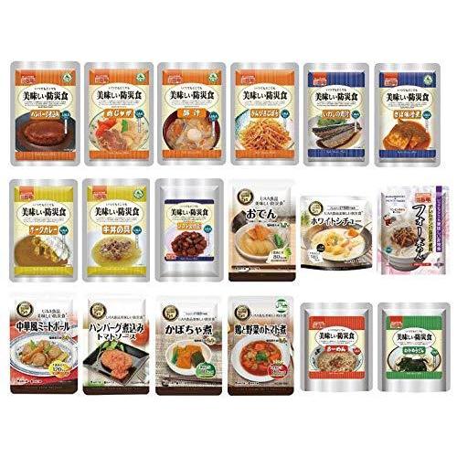純正売れ筋 非常食セット 美味しい防災食 6日分 おかず お惣菜 麺類 豪華18種セット 5年長期保存 売り値 Www Superavila Com