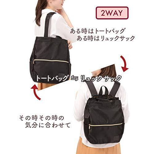 Delde デルデ レギュラーサイズ トート バッグ リュック 2way レギュラーサイズ レディース 軽量 収納可 Sb Advance 新素材のナイロン調ポリエステルは 上品な光沢と柔らかな質感でどんなコーディネートにもあわせやすく Tpoを選び A B08h1nlqjl Delde デルデ