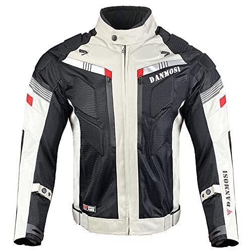 Ritafly バイク用 メンズ ジャケット 春夏秋 メッシュジャケット バイク プロテクター付き 保護力 防水インナー 通気性 黒白 ジャケット S オフロードウェア上下セット Bollywoodpapa Com