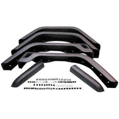 Fender Flare Kit for 97-06 Jeep Wrangler with side extension all 4 fenders PAIRS