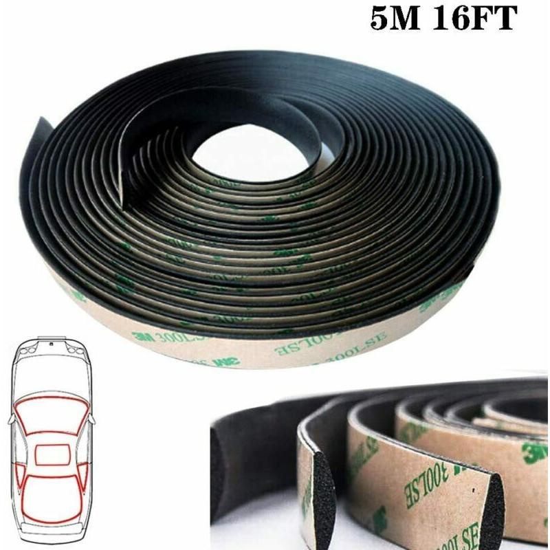 5m Seal Strip Trim For Car Front Rear Windshield Sunroof Weatherstrip Rubber US