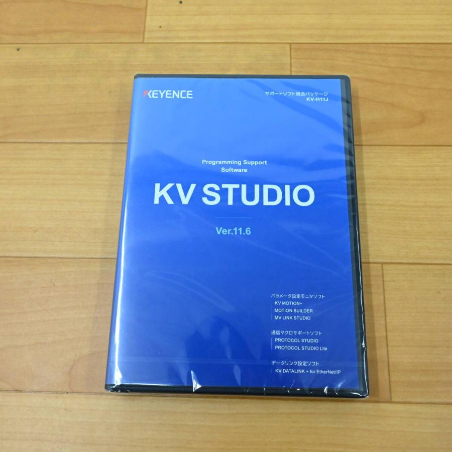 【美品】キーエンス/KEYENCE KV STUDIO　Ver.11.6 国内在庫] KV-H11J Ver.11.6 KV STUDIO Keyence キーエンス : sb18