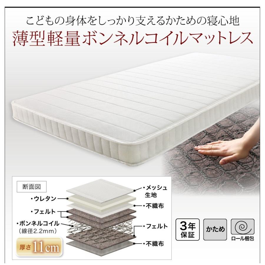 新春SALE！ スリム2段ベッド Whenwill ウェンウィル 薄型軽量ボンネルコイルマットレス付き スタンダード クイーン 【FKP1787799266】(64541円)