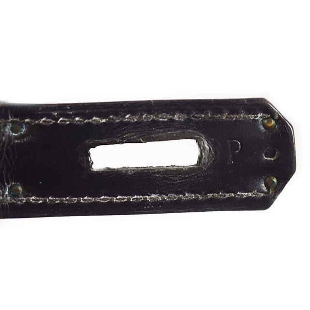 HERMES（エルメス） サックアクロア 黒 ボックスカーフ G金具 P刻印 