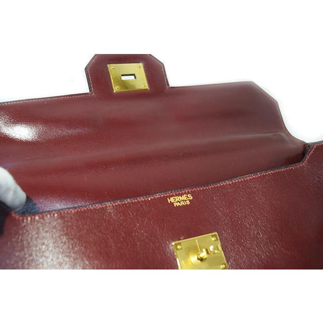 HERMES（エルメス） サックアクロア ルージュアッシュ ボックスカーフ