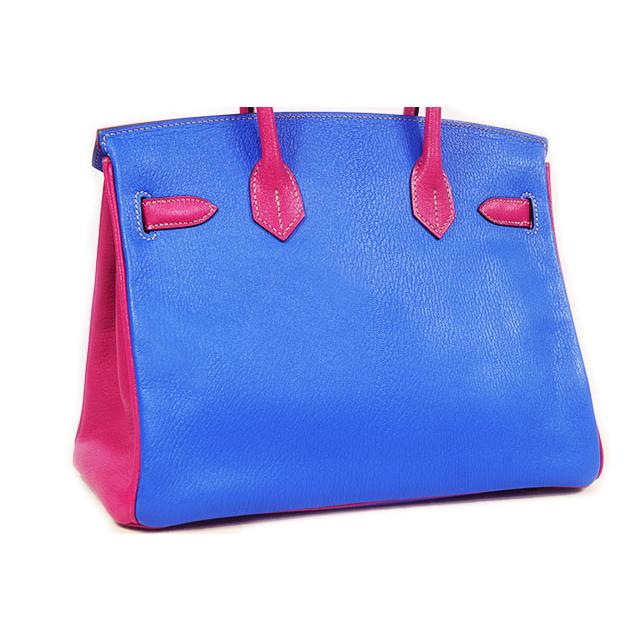 Birkin エルメス バーキン30 パーソナルオーダー ブルー×ローズ