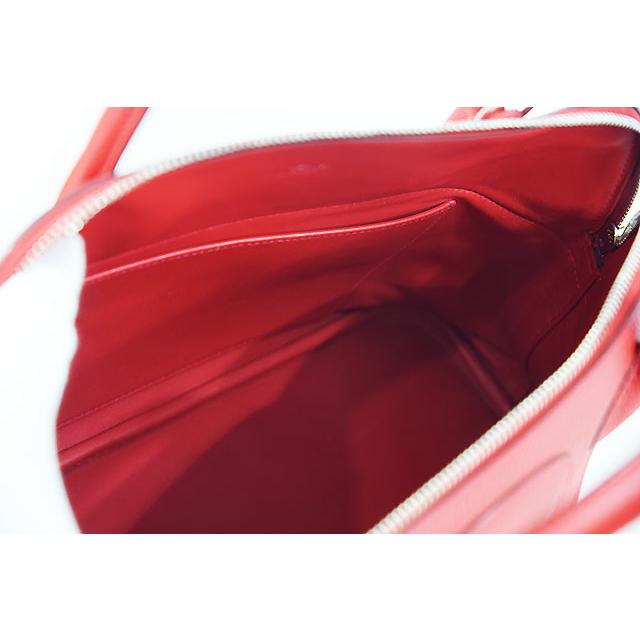 エルメス　ボリード31　ルージュカザック　トリヨン クレマンス　S金具　Ｔ刻印　赤　Rouge casaque HERMES 本物 新同 sbbt | ボリード | 06
