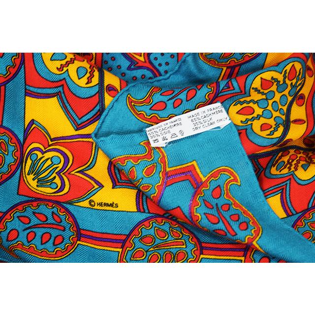 HERMES（エルメス） カレジェアン 140 カシシル 馬蹄 ペイズリー