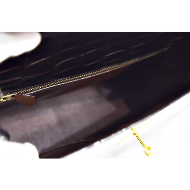 激レア‼️HERMES ベアン スフレ 二ロティカス ブラウン 茶 クロコダイル 激レア‼️HERMES ベアン スフレ 二ロティカス ブラウン 茶