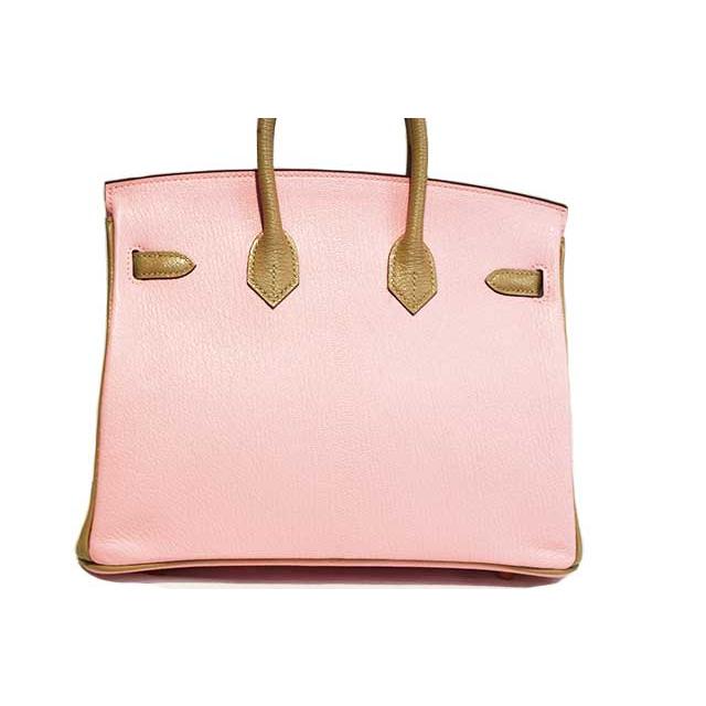 エルメス　バーキン25 スペシャルオーダー　ピンク×トゥルティエールグレー　MS金具 シェーブル パーソナル HERMES 本物 未使用 sbbt | Birkin | 01
