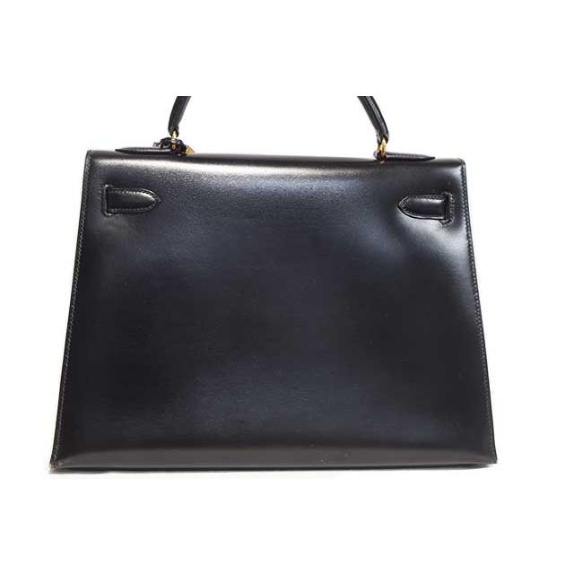 エルメス　ケリー32 外縫い　黒　ボックスカーフ　G金具　〇R刻印 ゴールド金具 ブラック ショルダー無し HERMES 本物 up sbbt　 | Kelly | 01