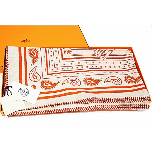 HERMES（エルメス） カレジェアン 140 カシシル ショール ストール
