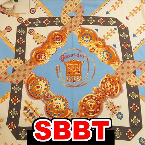 エルメス カレジェアン140 カシミヤ×シルク 『金の若枝 』スカーフ ショール HERMES（エルメス） カレジェアン 140 カシシル Brins d'or 金の若枝