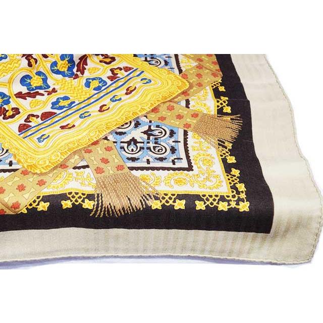 HERMES（エルメス） カレジェアン 140 カシシル Brins d'or 金の若枝