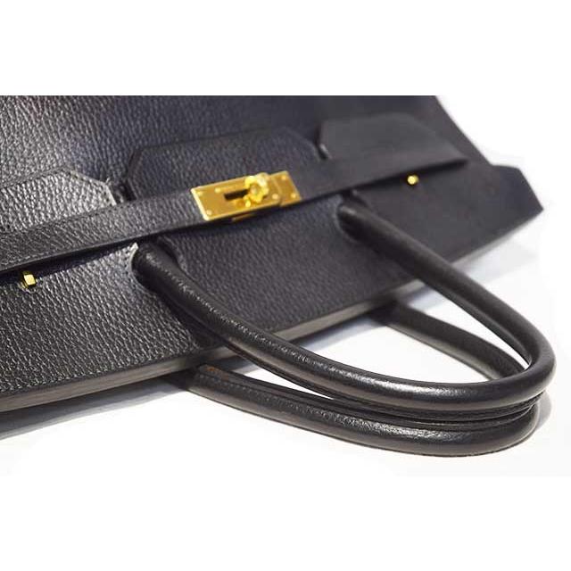Birkin エルメス バーキン40 黒 アルデンヌ G金具 〇W刻印 ブラック