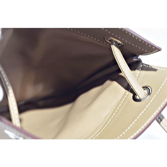エルメス　アリーヌミニ　エトゥープ　Etoupe　スイフト　D刻印 2019年製造　S金具　ショルダーバッグ　エトープ HERMES 本物 up sbbt | HERMES | 04