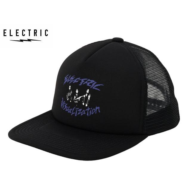 エレクトリック ELECTRIC THE ELECTRIC #1 MESH CAP SNAPBACK HAT BLACK 6パネル ブラック キャップ メッシュキャップ スナップバックキャップ 帽子 ハット | 