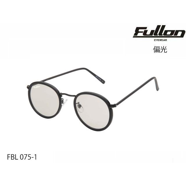 国内正規品 FULLON フローン サングラス BLUE LABEL FBL 075-1 偏光レンズ Frame : Matte Black Lens : Light Grey 釣り ゴルフ GOLF | DANG SHADES