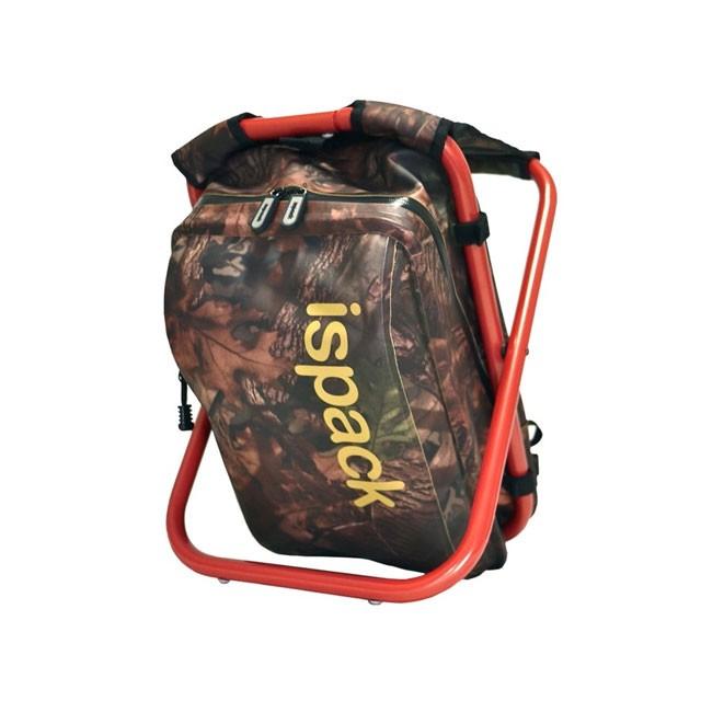 イスパック リュック ispack ウォータープルーフ アドベンチャー カモ/オレンジ 防水 | 