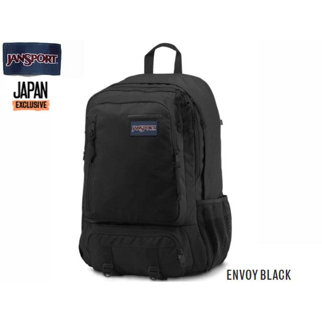JANSPORT ENVOY ブラック リュック JANSPORT（ジャンスポーツ） JANSPORT ENVOY BLACK アンヴォイ