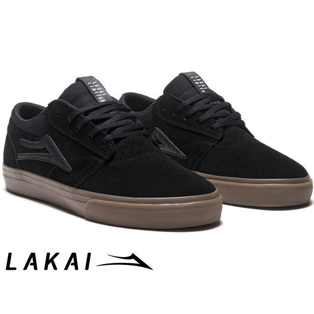 lakai griffin black suede