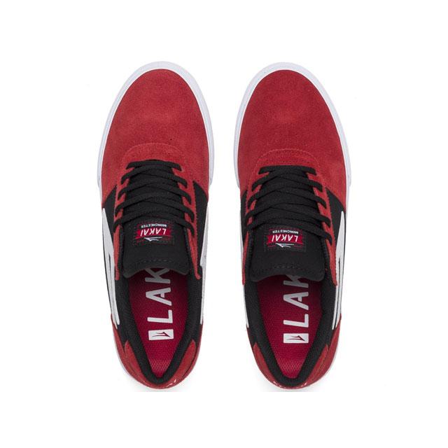 ラカイ Lakai MANCHESTER RED/BLACK SUEDE マンチェスター レッド/ブラック スエード｜sbc｜02