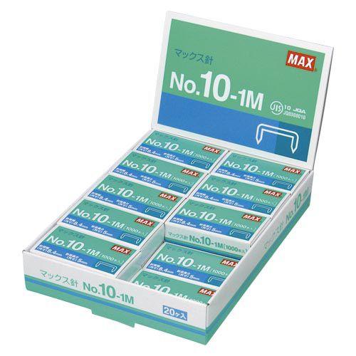詰め放題　80センチ　専用　お品物 マックス ホッチキス針<No.10> No.10-1Mパック20 MS91187 : 文具・事務