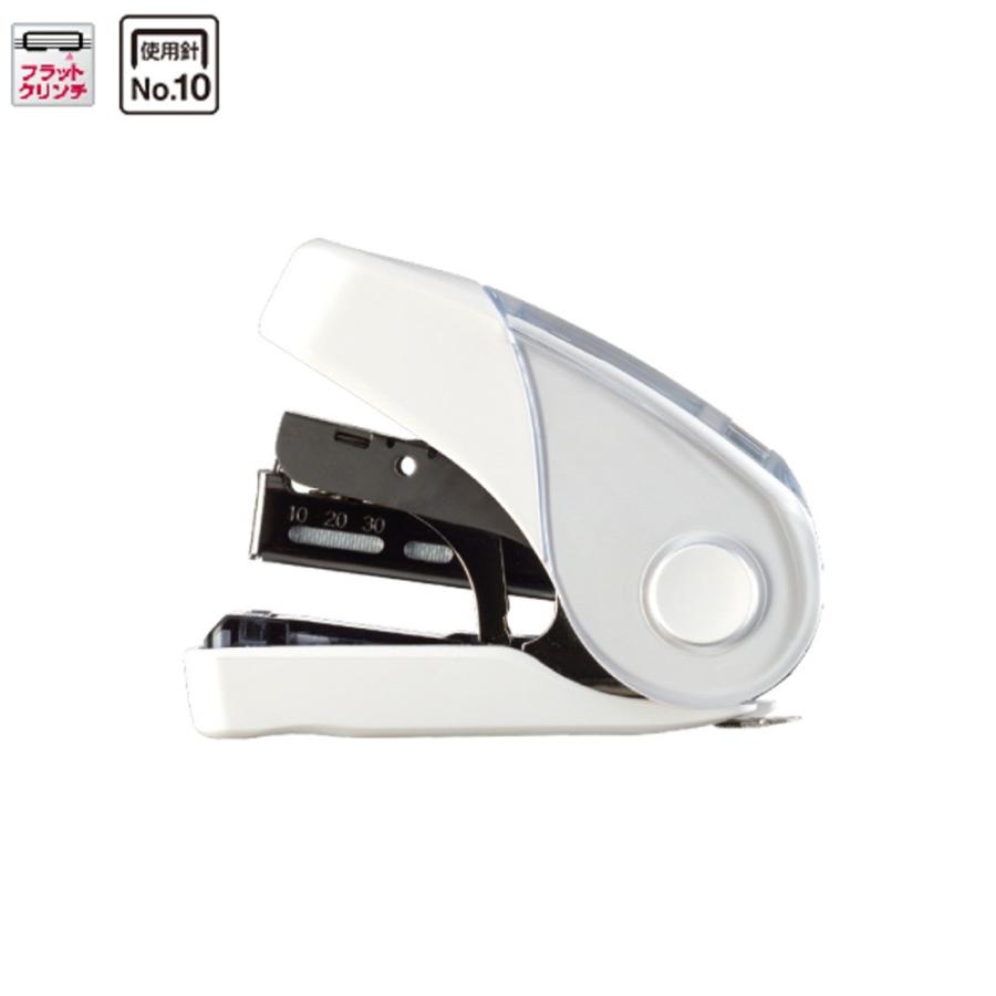 マックス ホッチキス サクリフラット HD-10FL3K/W ホワイト