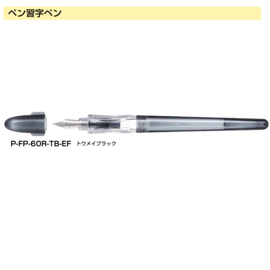 パイロット ペン習字ペン P Fp 60r Tb Ef トウメイブラック 102 41 文具 事務用品のエス ビ ディ 通販 Yahoo ショッピング