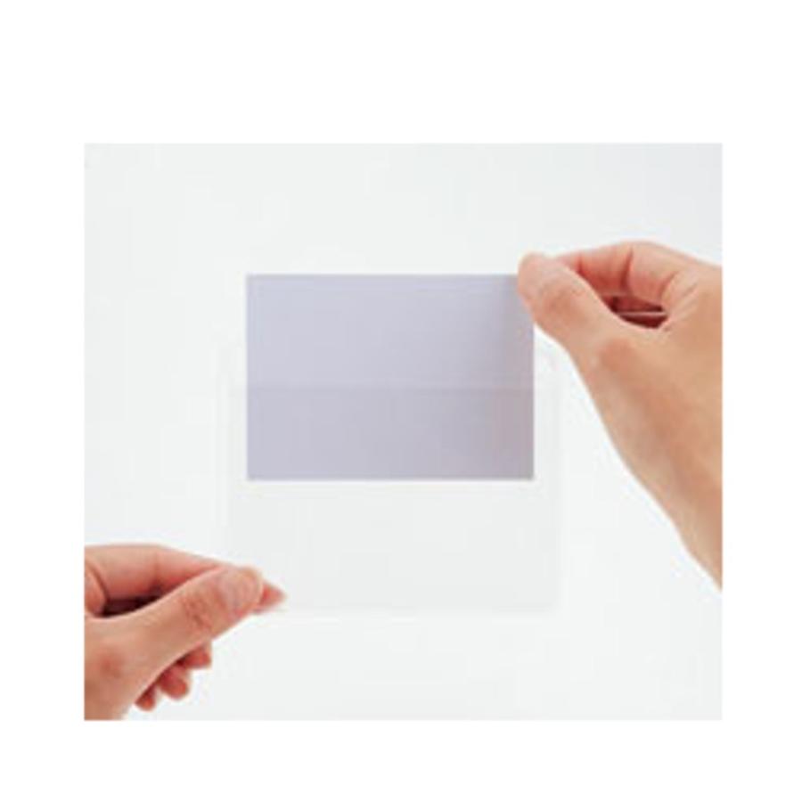 オープン工業 名札ケース NX-117 ファスナーなしA7サイズ ☆10枚入