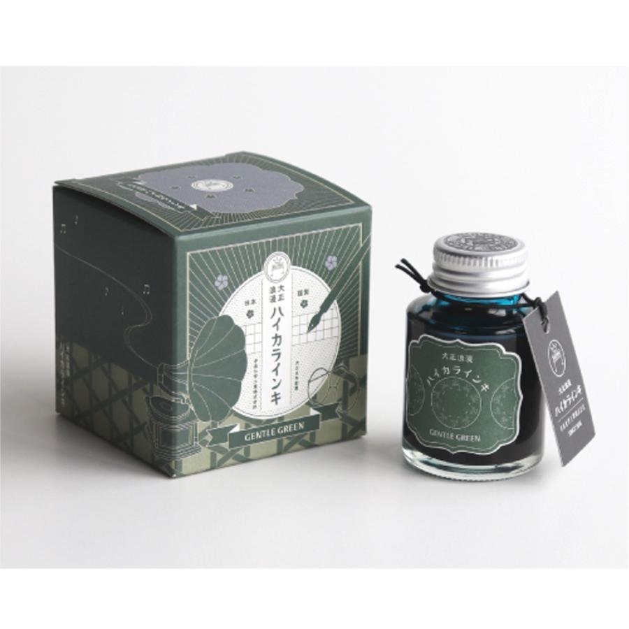 ギター 大正浪漫ハイカラインキ ジェントルグリーン TRH-40ML-T62