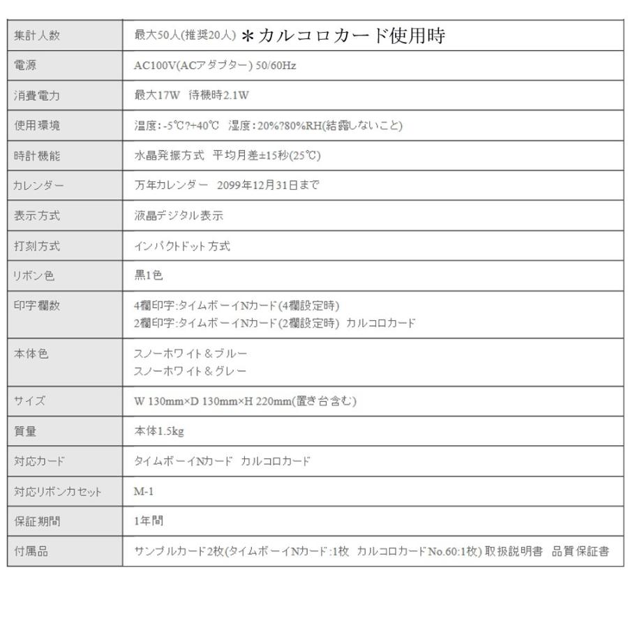 ニッポー タイムボーイ8プラス 「タイムボーイNカード」サービス ニッポー タイムボーイ8プラス 「タイムボーイNカード」サービス