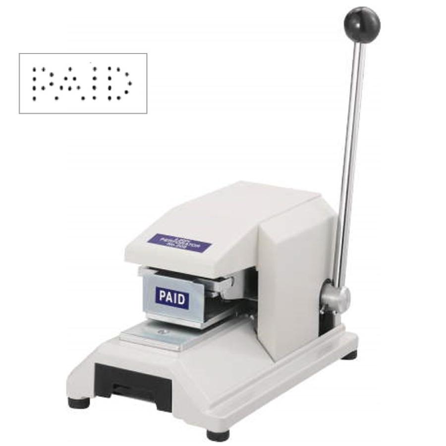 ライオン事務器 証券抹消機 No.206 228-03 PAID : 文具・事務用品の