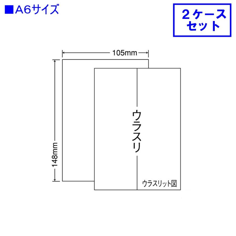 東洋印刷 nana A6サイズラベル 1面 CLS-7 ☆2ケースセット