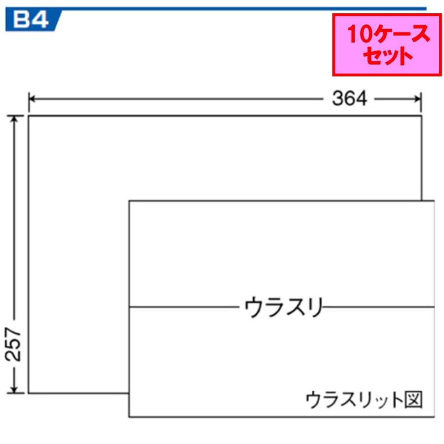 東洋印刷 nana B4サイズ ラベル 1面 E1Z ★10ケースセット