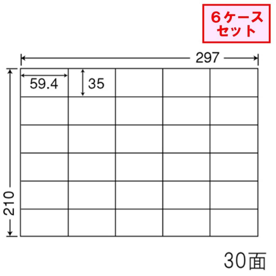 東洋印刷　nana　ラベル　C30M　★6ケースセット　30面