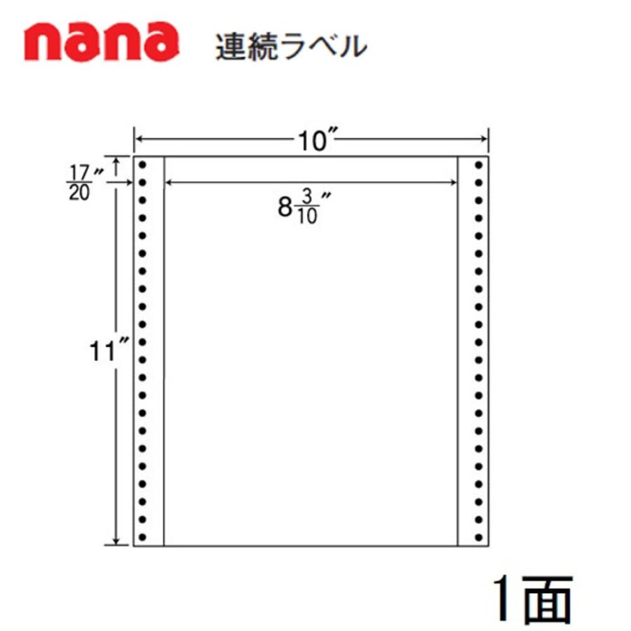 東洋印刷 nana連続ラベル MT10P ＜1ケース＞