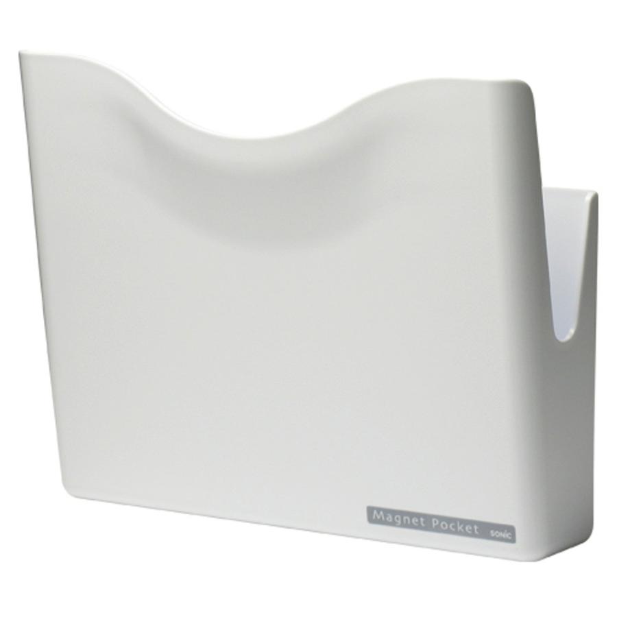 マグネットポケット 大容量「MP-447-W」白 : 文具・事務用品のエス・ビ